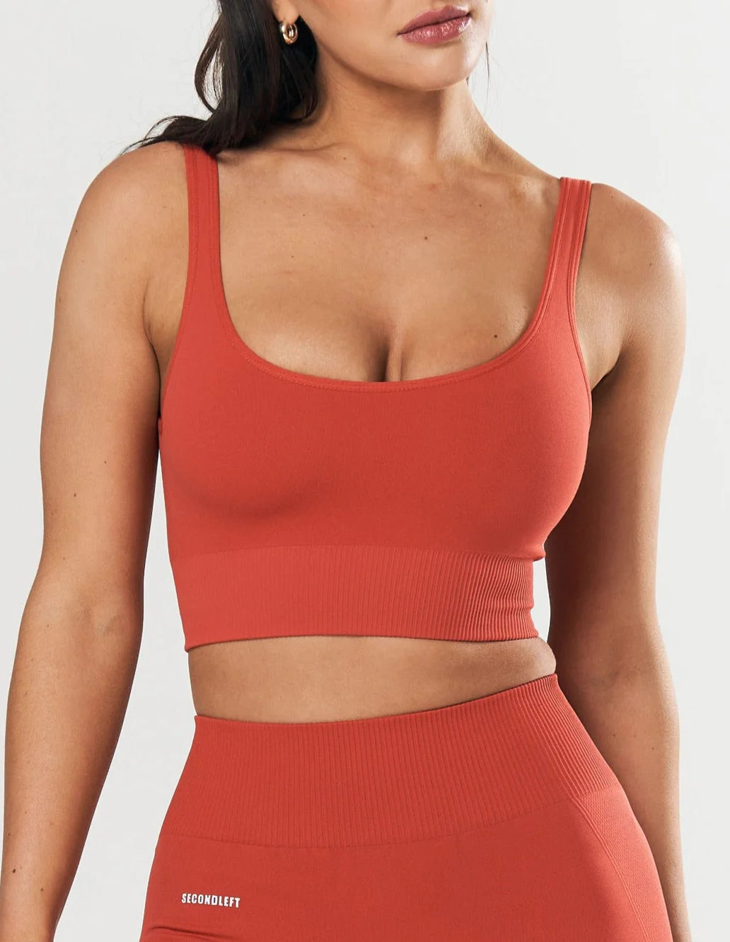 SL Seamless Low back Crop - Red | STAX.