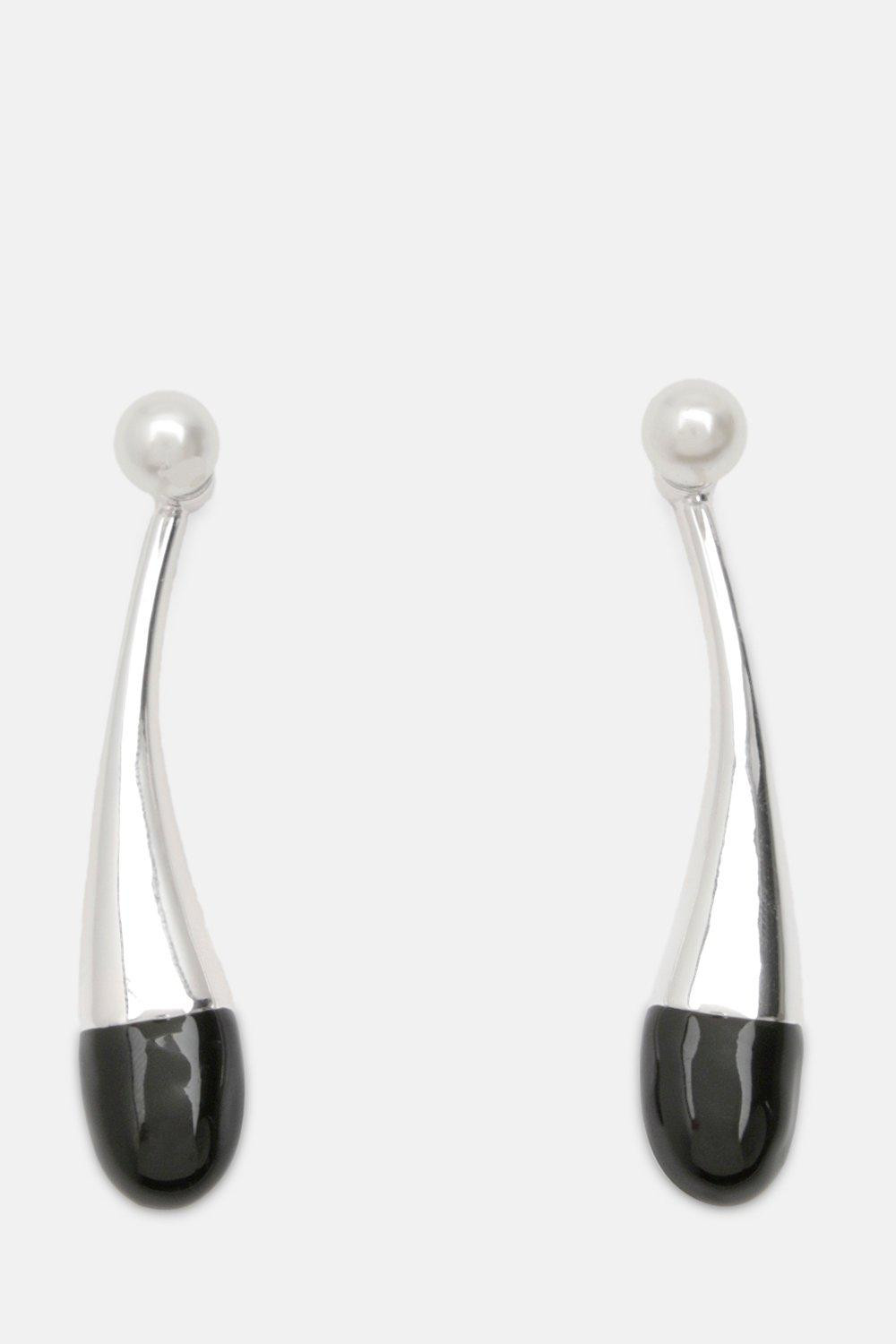 Pearl Drop Statement Earring | Karen Millen UK + IE + DE + NL