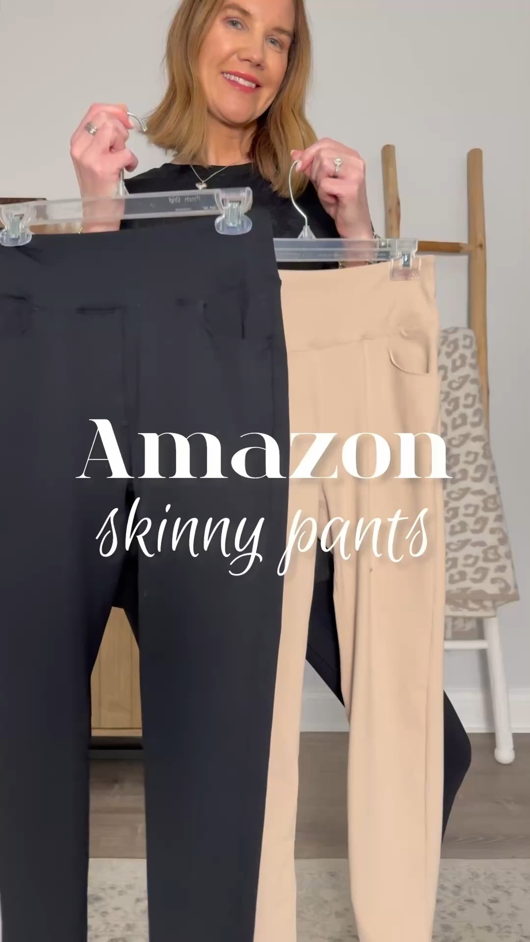 ‼️save 30% with code S4U6FEMI !
Skinny pants are making a comeback and this pair is pretty much perfection! Flattering and versatile AND they feel like yoga pants! These are stretchy with functioning front and backpacks, and they just smooth everything out in the best way. Did I mention they come in inseam lengths?! I’m in my tree size medium in the 27” inseam.
#workwearstyle #amazonfashion 

Workwear, cigarette pants, skinny work pants, slim fit trousers, business casual, work outfit, oversized blazer, versatile fashion, over 40 style, spring outfit

#LTKStyleTip #LTKWorkwear #LTKWatchNow