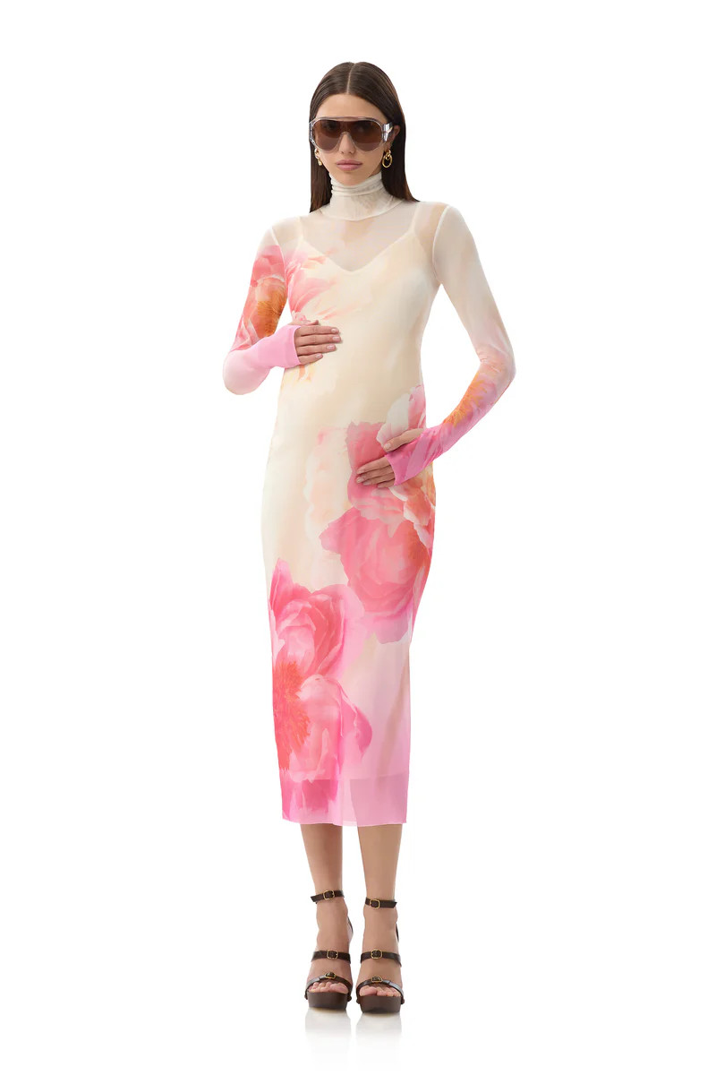 Shailene Dress - Cloud Floral | ShopAFRM