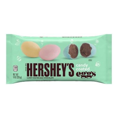 Hershey's Candy Coated Milk Chocolate Eggs Easter Candy - 9oz | Target