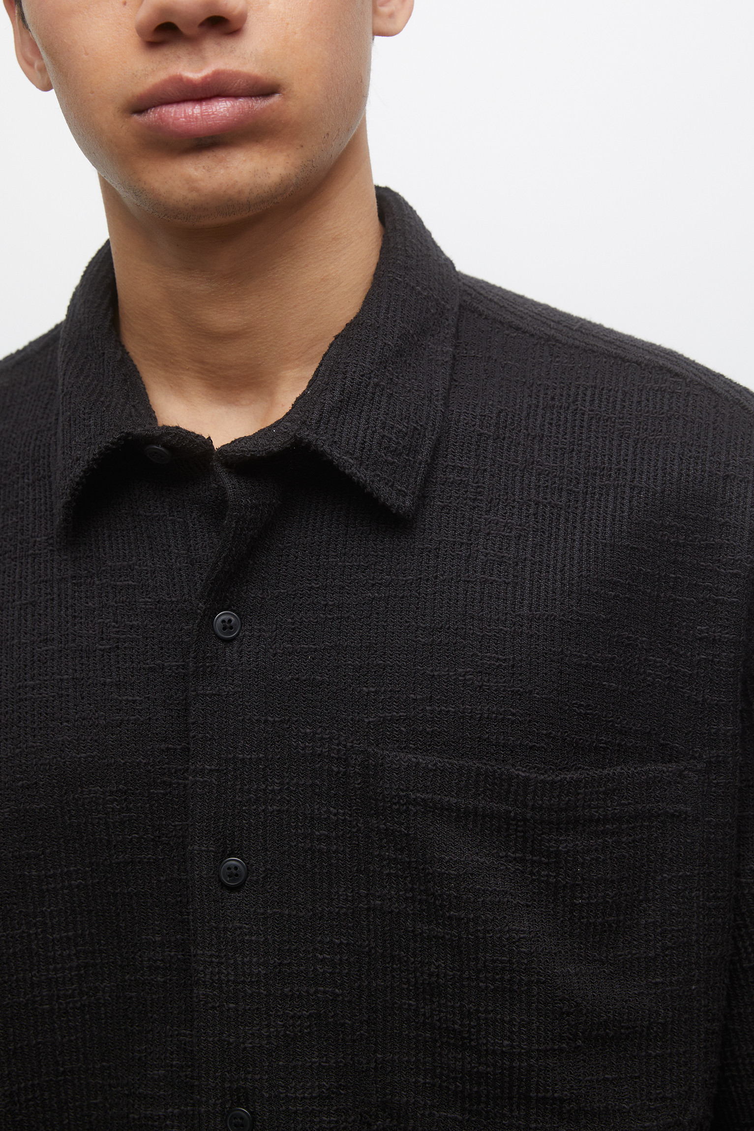Short sleeve rustic shirt | PULL and BEAR UK