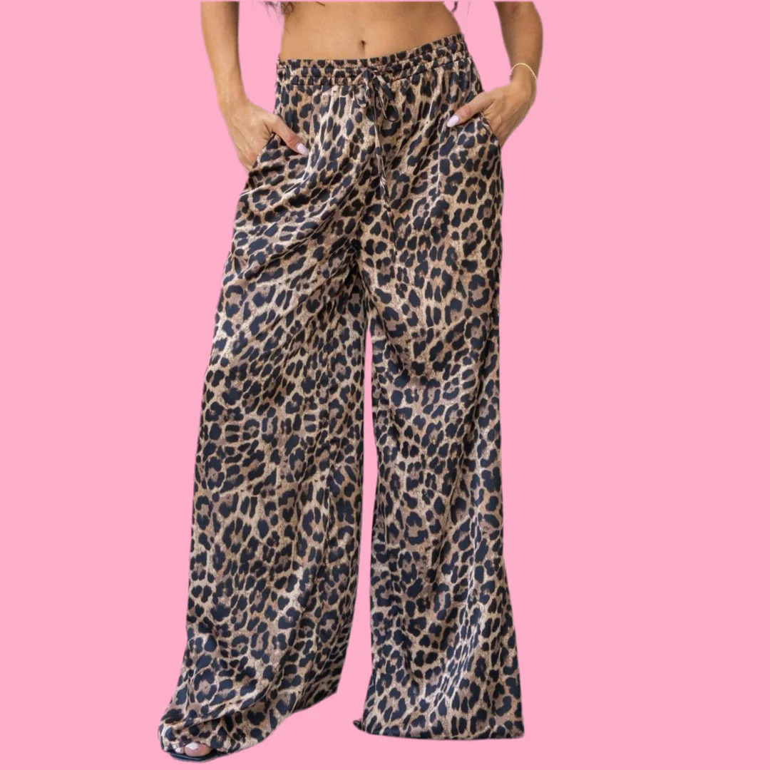 Lola Leopard Pants | Teggy French