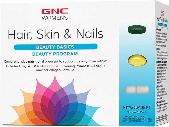 GNC Women's Hair Skin & Nails Program | Amazon (US)