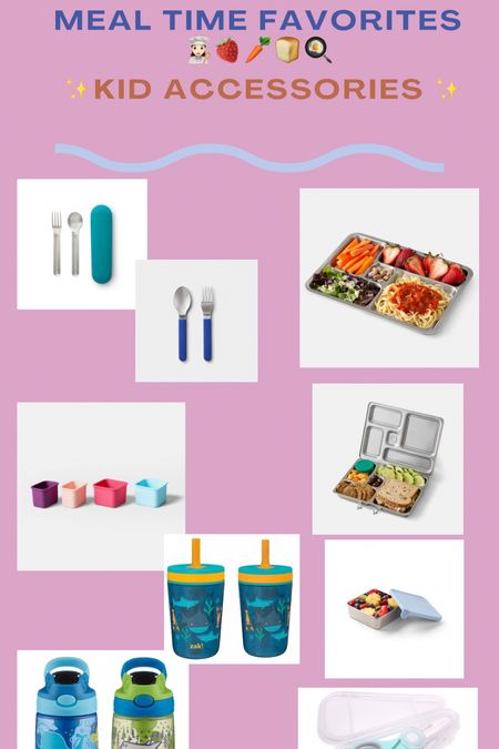 Meal time favorites for kids!! Planet box, pezzi scissors and more! 

#LTKkids #LTKfamily