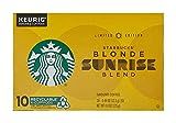 Starbucks Sunrise Blend Coffee K-Cup Pods | Blonde Roast Coffee Pods for Keurig Brewers | 1 Box (10  | Amazon (US)