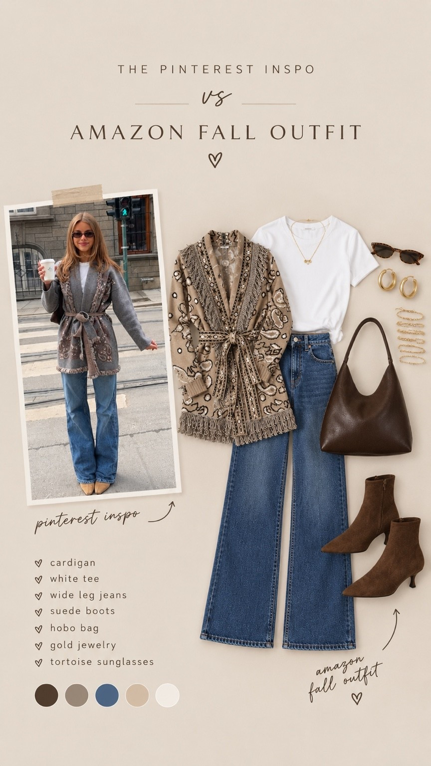 the pinterest inspo vs the amazon outfit! 🤎

#LTKootd #LTKmomlife #LTKSeasonal