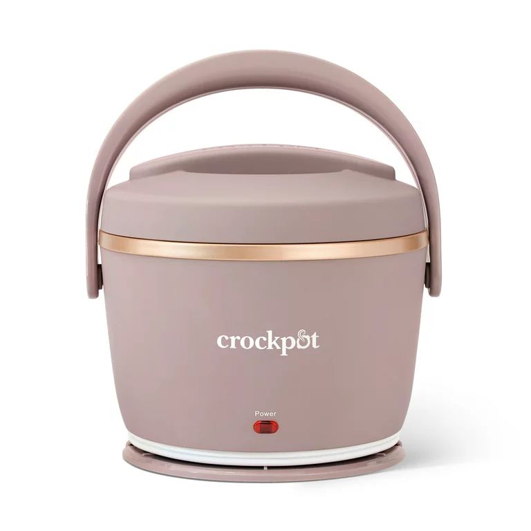 Crockpot Electric Lunch Box, Portable Food Warmer, 20-Ounce, Sphinx Pink | Walmart (US)