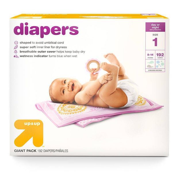 Diapers - up & up™ - (Select Size and Count) | Target