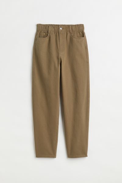 High Waist Twill Pants | H&M (US + CA)