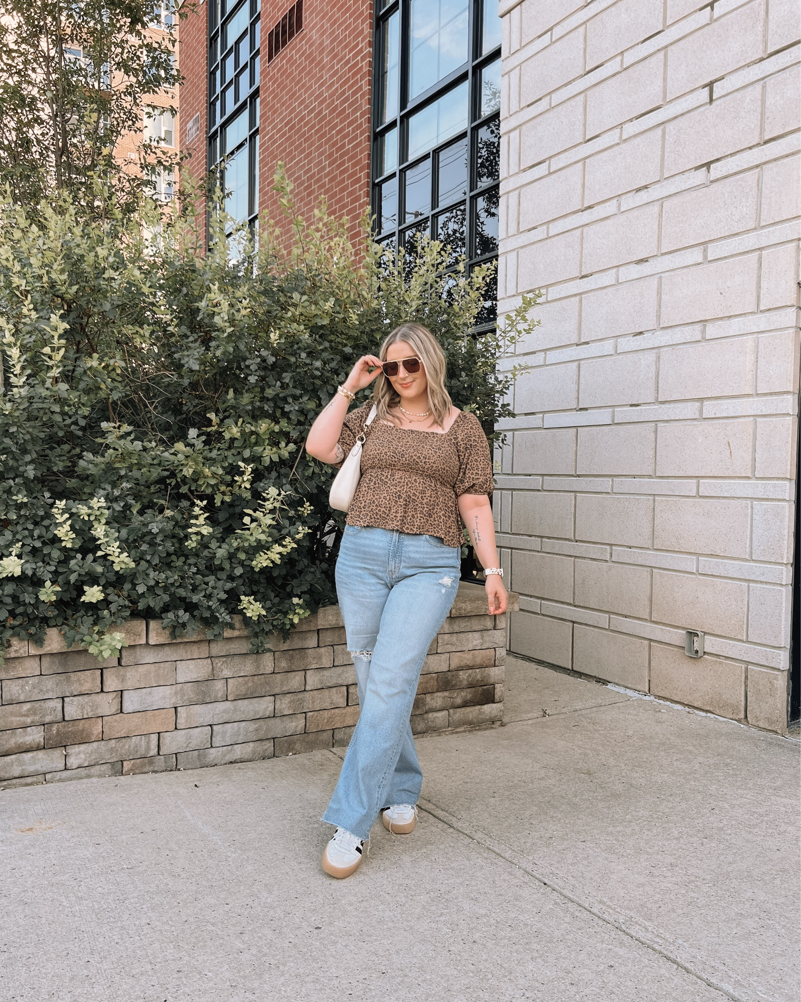 Fall transition outfit • I love that leopard print is trending again, and this top is so cute! I’m wearing size L. My wide leg jeans are old, but I linked some similar pairs!


#LTKmidsize #LTKstyletip #LTKautumn