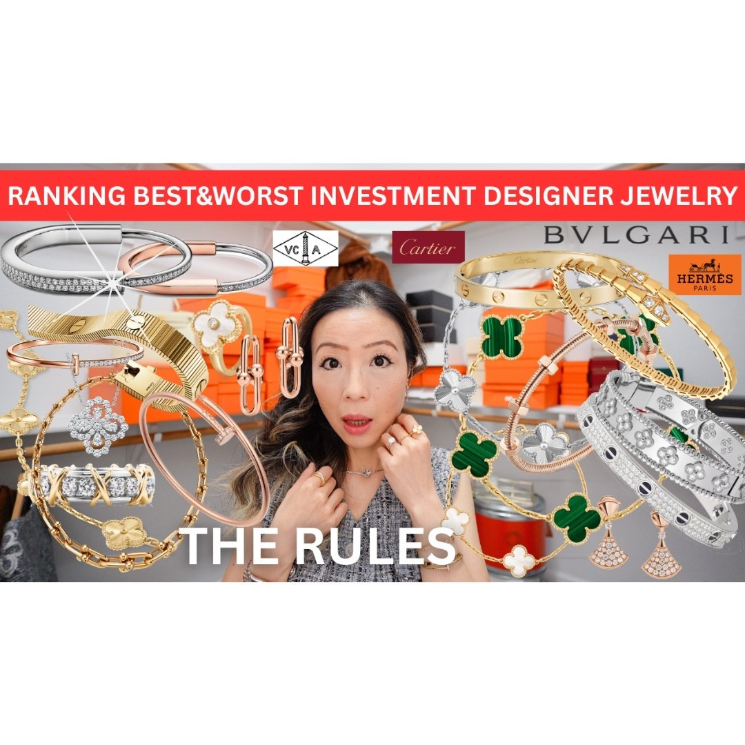 New video https://youtu.be/i__yGRca7Z8 ranking the best & worst investment designer jewelry including VCA, Cartier, Tiffany etc is up now! What's your best and worst investment jewelry piece? 

#LTKWedding #LTKGiftGuide #LTKOver40