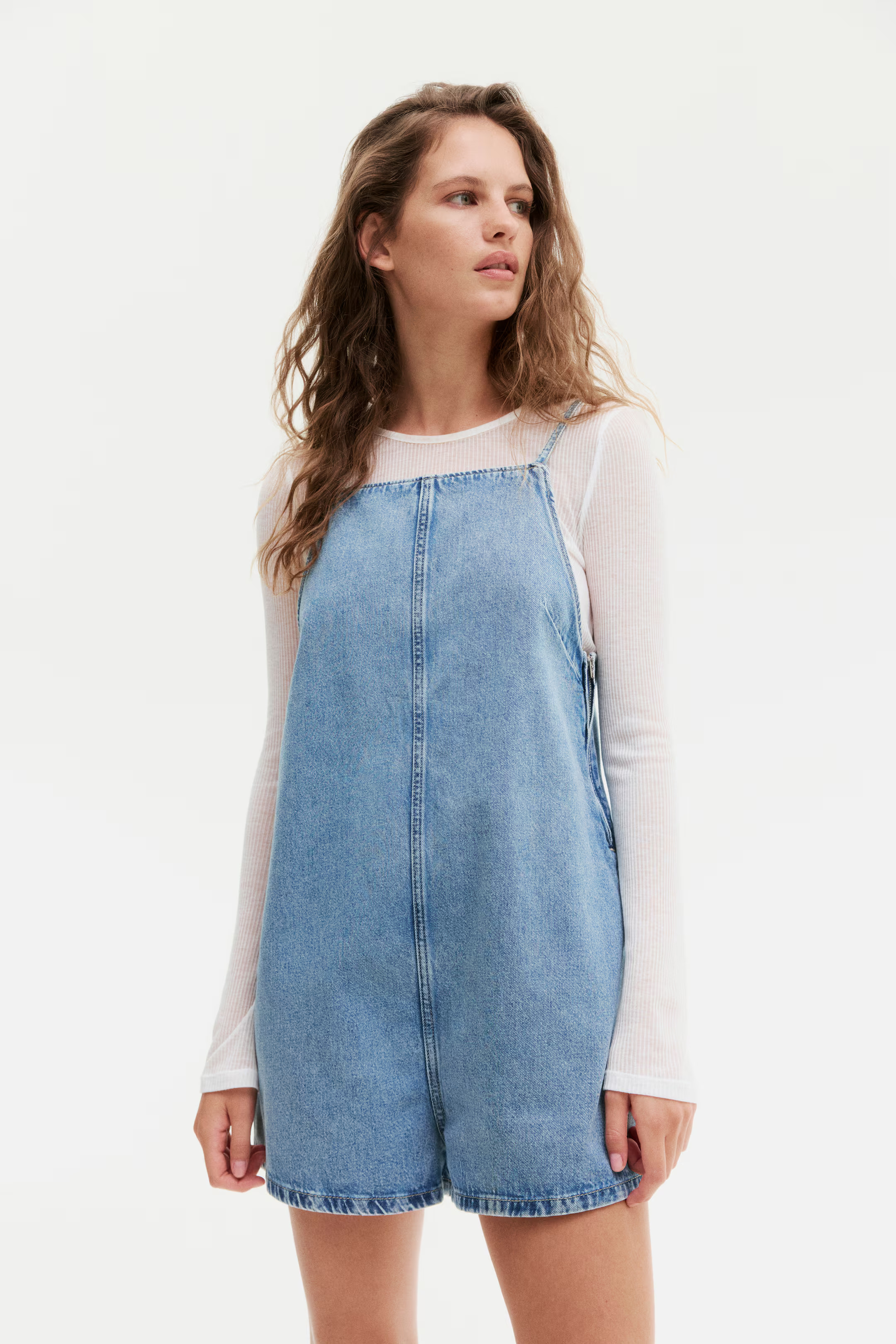 Square-Neck Romper | H&M (US + CA)