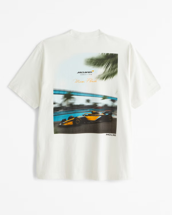 McLaren Vintage-Inspired Graphic Tee | Abercrombie & Fitch (US)