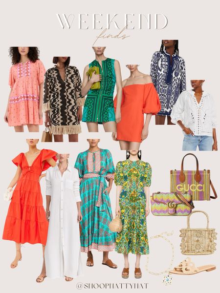 Weekend finds - designer looks - summer fashion - spring outfits - summer outfits - preppy dresses - chic purses - summer accessories - spring dresses 

#LTKSeasonal #LTKstyletip