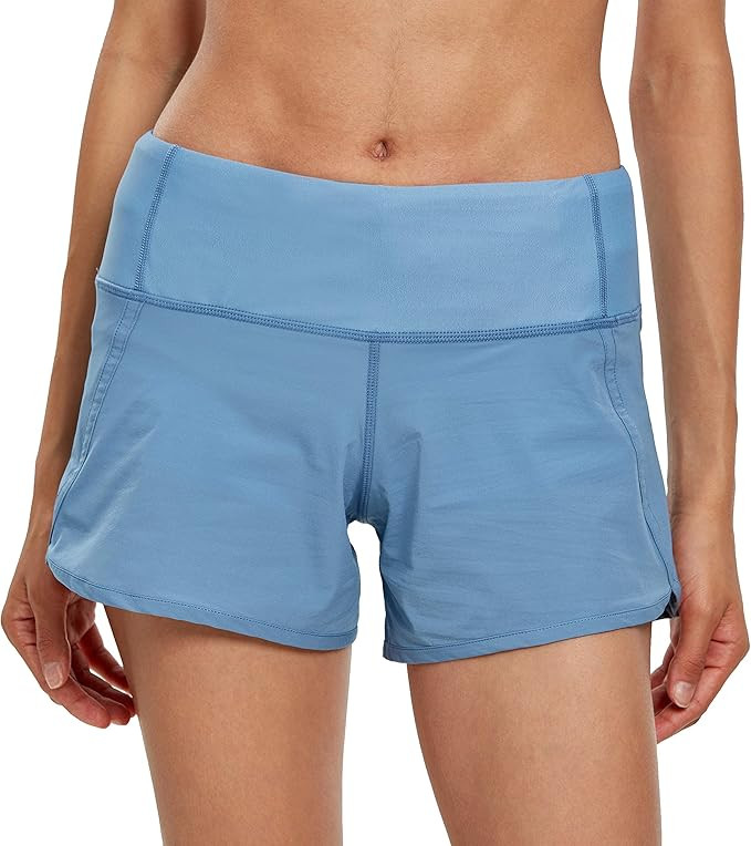 Women's Workout Shorts Athletic Sports Running Shorts for Women with Mesh Liner & Pocket on Waist... | Amazon (US)