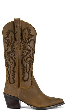 Jeffrey Campbell Dagget Boot in Washed Brown from Revolve.com | Revolve Clothing (Global)