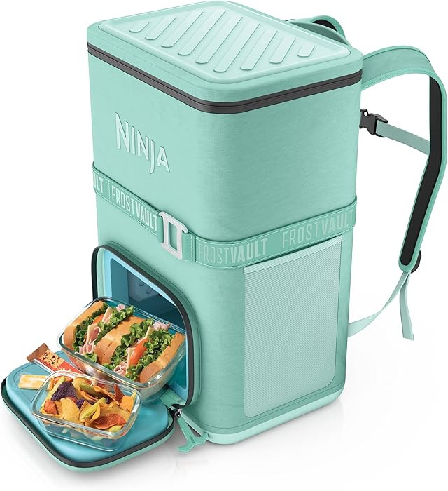 Ninja | Backpack Cooler | FrostVault Go Can Soft Cooler | Leakproof Zipper with Built in Can Open... | Amazon (US)