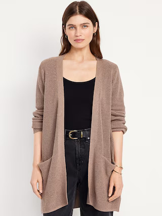 Longline Open-Front Sweater | Old Navy (US)