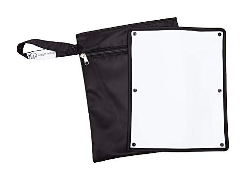 Sarah Wells Pumparoo Wet/Dry Bag for Breast Pump Parts (Black) | Amazon (US)