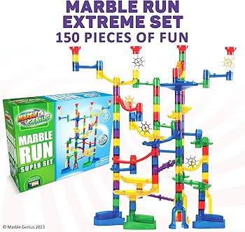 Marble Genius Marble Run (150 Complete Pieces) Maze Track or Building Toys for Kids Ages 4-8, for... | Amazon (US)