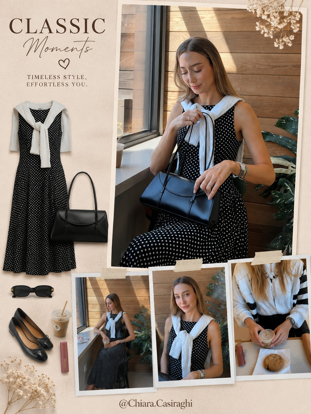 Classic moments with these timeless pieces. Stay chic and effortless! #ChiaraCasiraghi
 

 #LTKootd #LTKvlog #LTKU