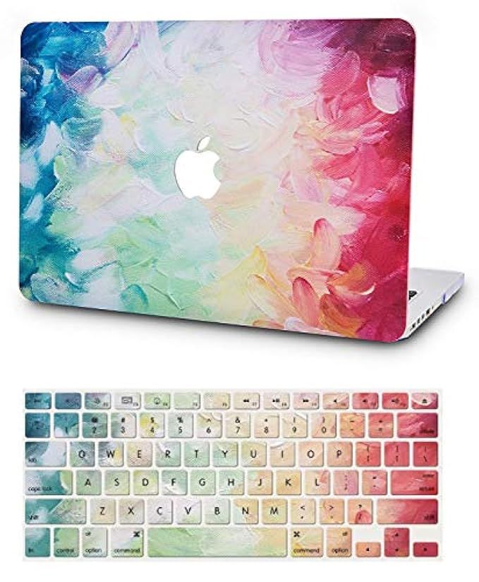 KEC Laptop Case for MacBook Air 13" w/ Keyboard Cover Plastic Hard Shell Case A1466/A1369 (Not Compa | Amazon (US)