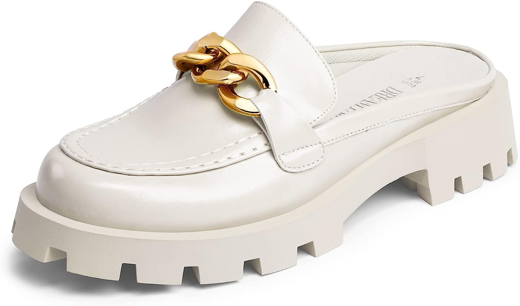 DREAM PAIRS Mules for Women Slip On Shoes Platform Thick Comfortable Women’s Chunky Flat Slides... | Amazon (US)