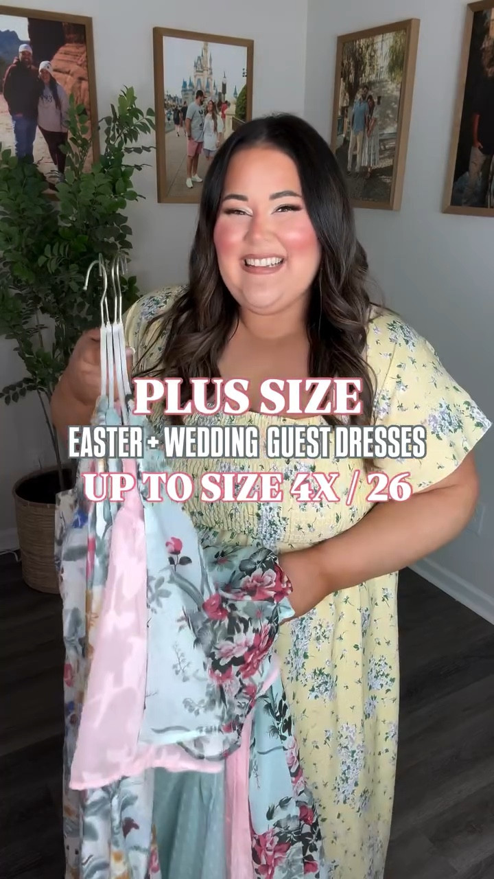 Plus size spring dress haul!
we're covering plus size
Easter dresses, spring wedding guest dresses, and baby shower + bridal shower dresses! ALL AVAILABLE UP TO A SIZE 4X or 26
an added bonus because all of
these dresses have sleeves!😍🌸 

#LTKSeasonal #LTKMidsize #LTKPlusSize