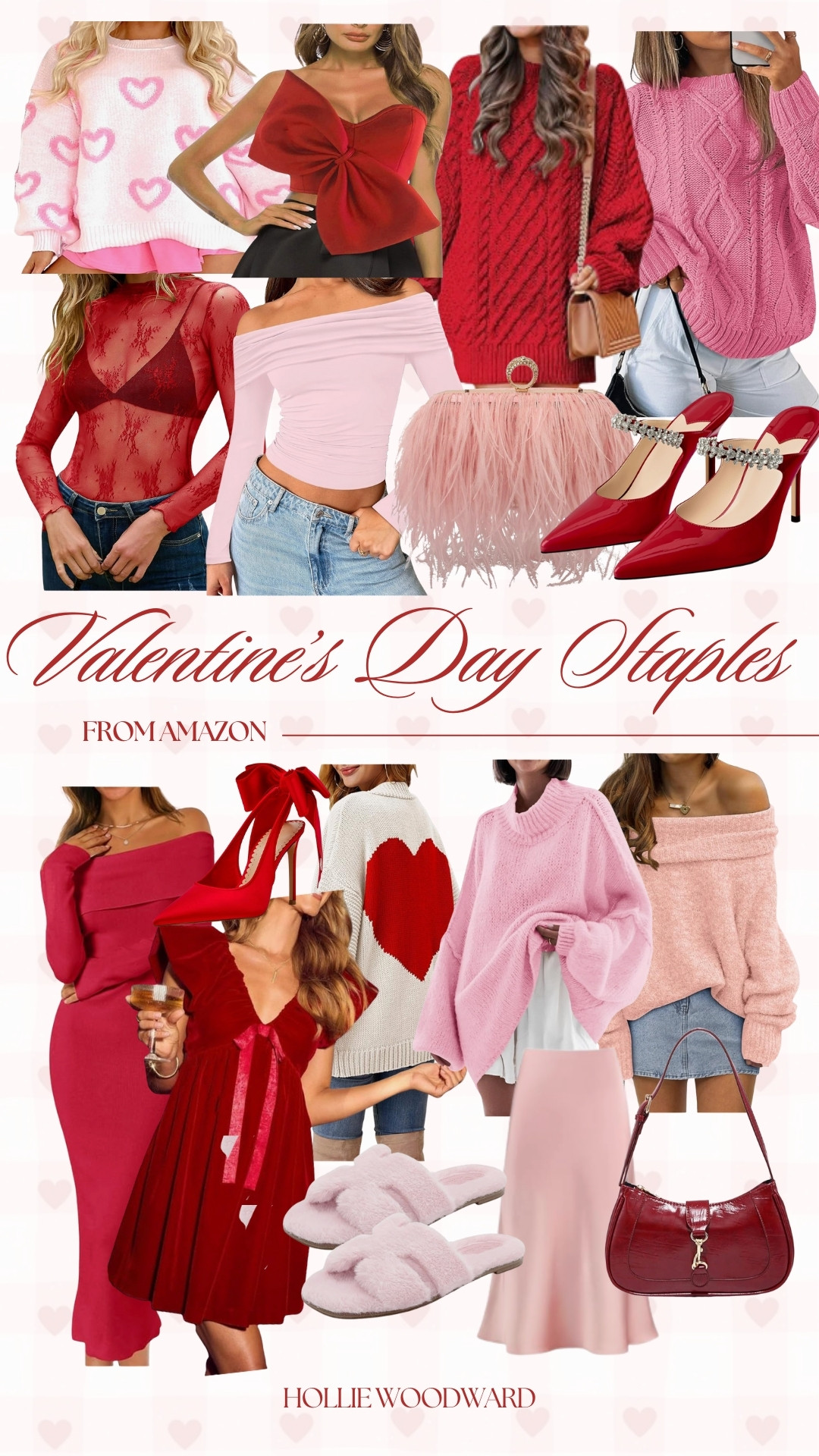 the cutest v-day outfit stapes from amazon 💖 🛒 

 #LTKSeasonal #LTKFindsUnder50 #LTKFindsUnder100