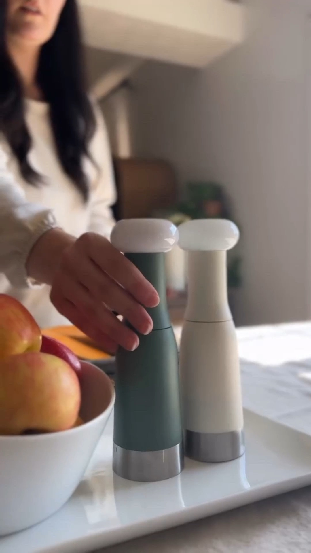 Soup season just got a glow up ✨✨✨
#vucchinipartner This Butternut Squash soup is perfectly cozy for crisp Fall nights. Using the LUMA - Light Grinder by @vucchini_official certainly made it more fun to make. These spice grinders are perfect for your favorite spices plus they double as a table lamp that will dim whenever you prefer it. ✨🕯️Head to @vucchini_official to learn more! #vucchini #LUMAGrinder

Butternut Squash Soup
Ingredients:
1 Butternut Squash
3 Cups Vegetable Broth
Salt & Pepper to taste
Directions:
Preheat the oven to 375 degrees F. Line a baking sheet with unbleached parchment paper. Cut the butternut squash in half length wise. Sprinkle it with salt and pepper. Bake for approximately 40-50 min or until soft when poked with a fork. Scrape the inside of the butternut squash halves into a blender along with the vegetable broth. Blend until smooth. Pour into your favorite soup bowl, garnish if desired with pumpkin seeds, a sprinkle of pepper, and parsley. Enjoy 🥣
.
.
https://www.kickstarter.com/projects/254178782/luma-light-grinder-not-only-your-kitchen-grinder