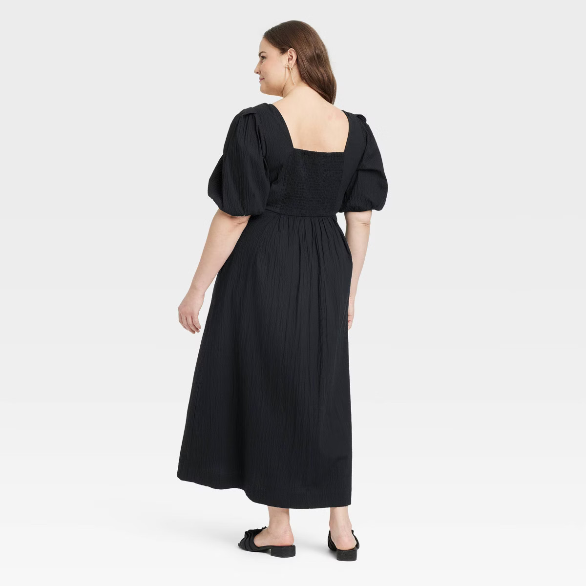 Women's Short Sleeve Midi Dress - A New Day™ | Target