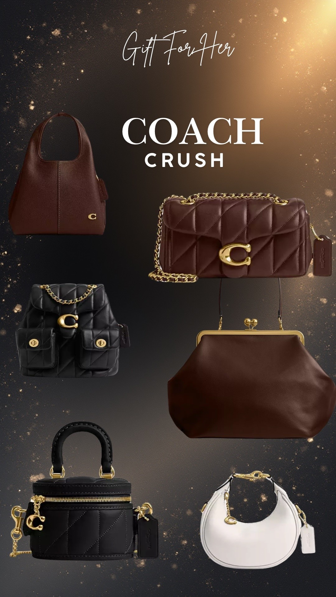 Gift For Her! Coach Crush! Perfect for the woman in your life! 

#LTKGiftGuide #LTKHoliday #LTKSaleAlert