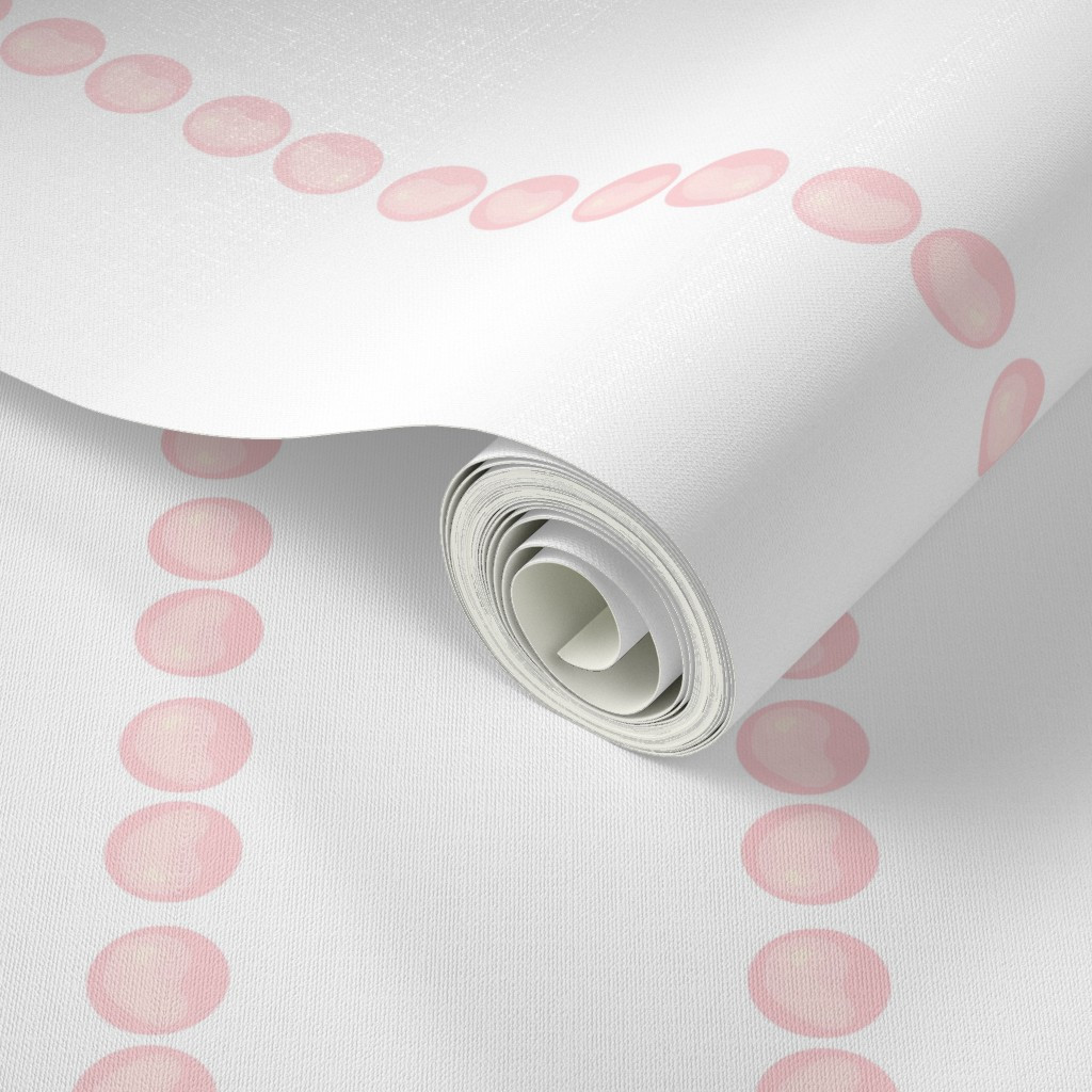 Wallpaper in Bubble Stripes | Spoonflower