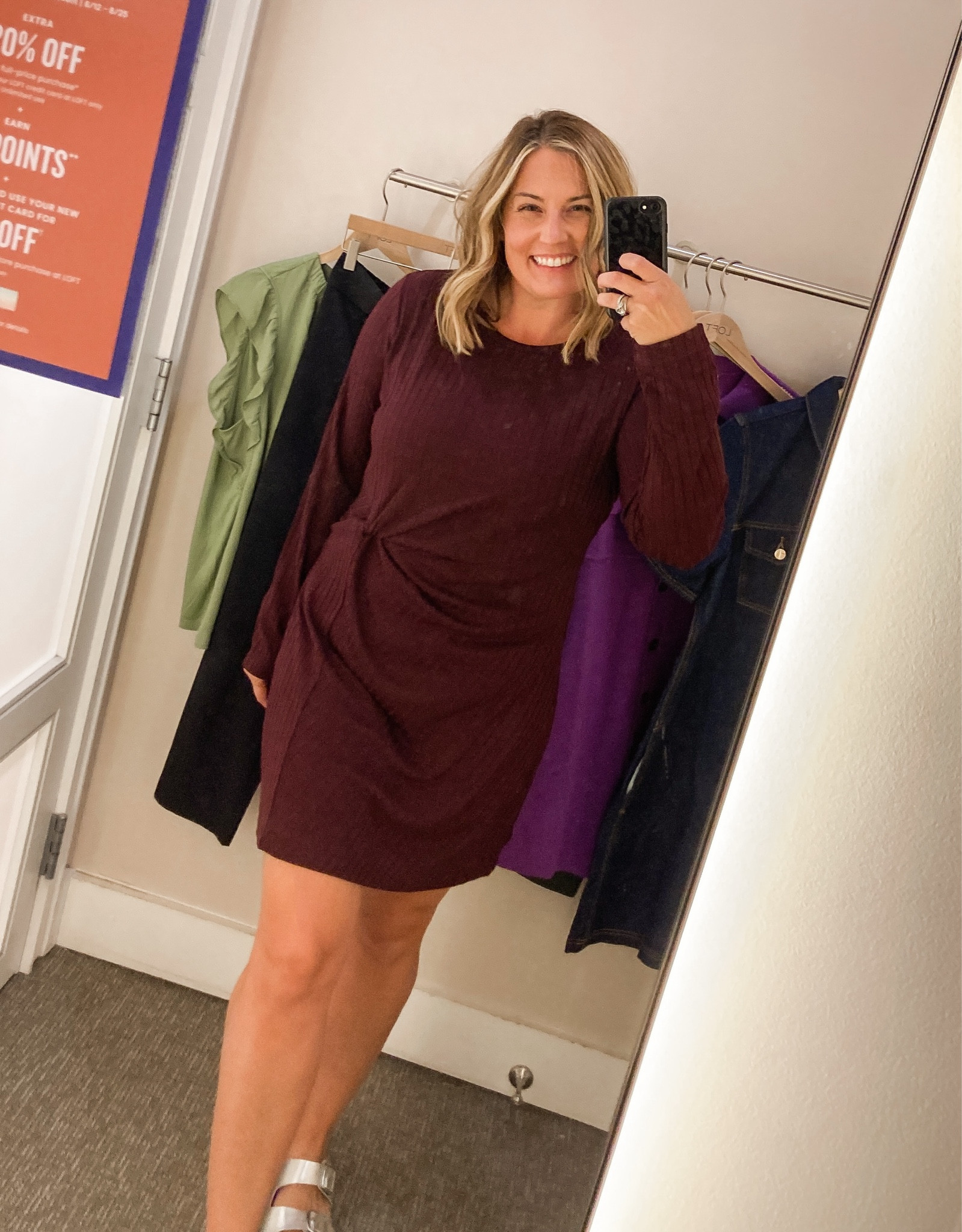 Super cute and flattering faux wrap dress 

Wearing a large :)

#LTKStyleTip #LTKFindsUnder100 #LTKMidsize