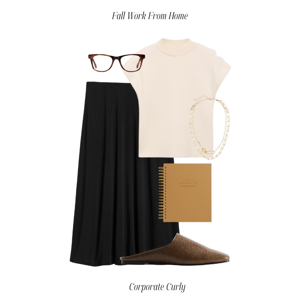 Soft knits and tailored comfort — perfect for a cozy WFH fall day.

fall work from home outfit, knit sweater, short sleeve sweater, comfy chic, tailored trousers, cozy fall style, WFH fashion, fall neutral outfit, LTK fall look, soft layers, banana republic pants, mango sweater



#LTKHome #LTKStyleTip #LTKWorkwear