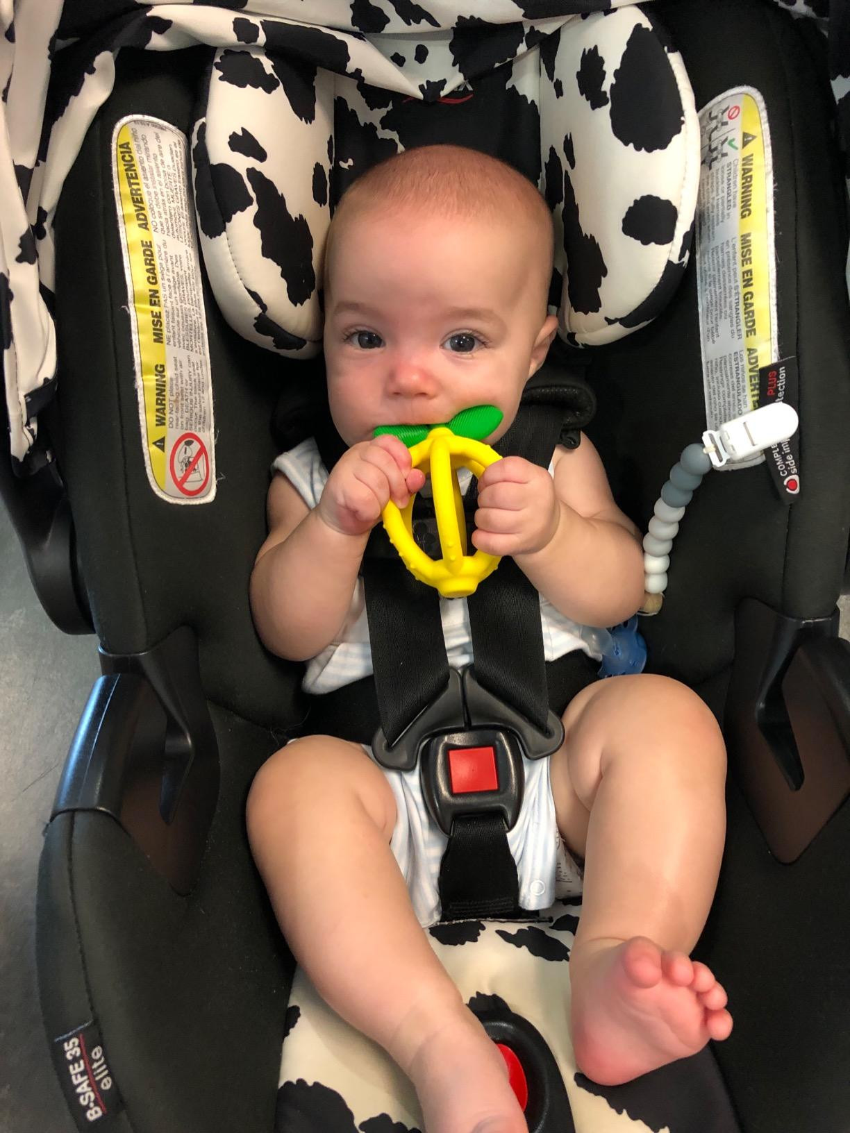 Itzy Ritzy Teething Ball & Training Toothbrush - Silicone, BPA-Free Bitzy Biter Lemon-Shaped Teet... | Amazon (US)