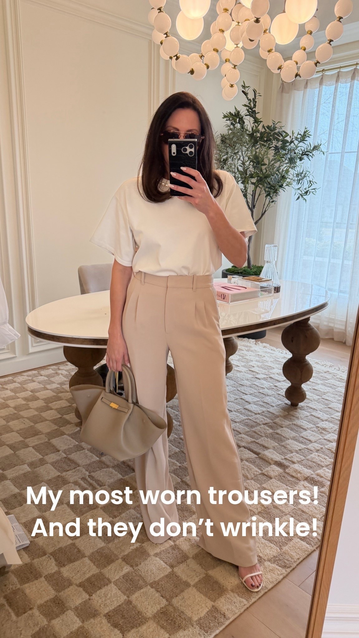 This aritizia trousers are so good! They come in multiple colors and they don’t wrinkle! Wearing a size 6!

#LTKgrwm #LTKOver40 #LTKmomlife