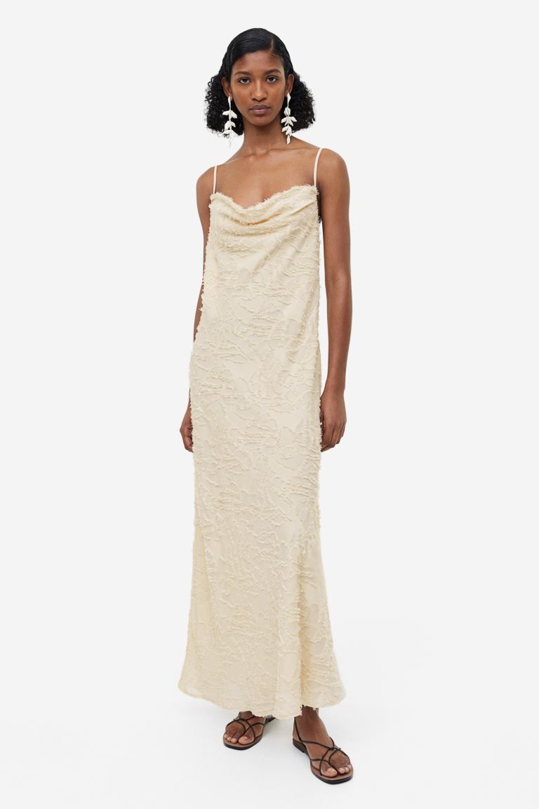Textured-weave Slip Dress | H&M (US + CA)
