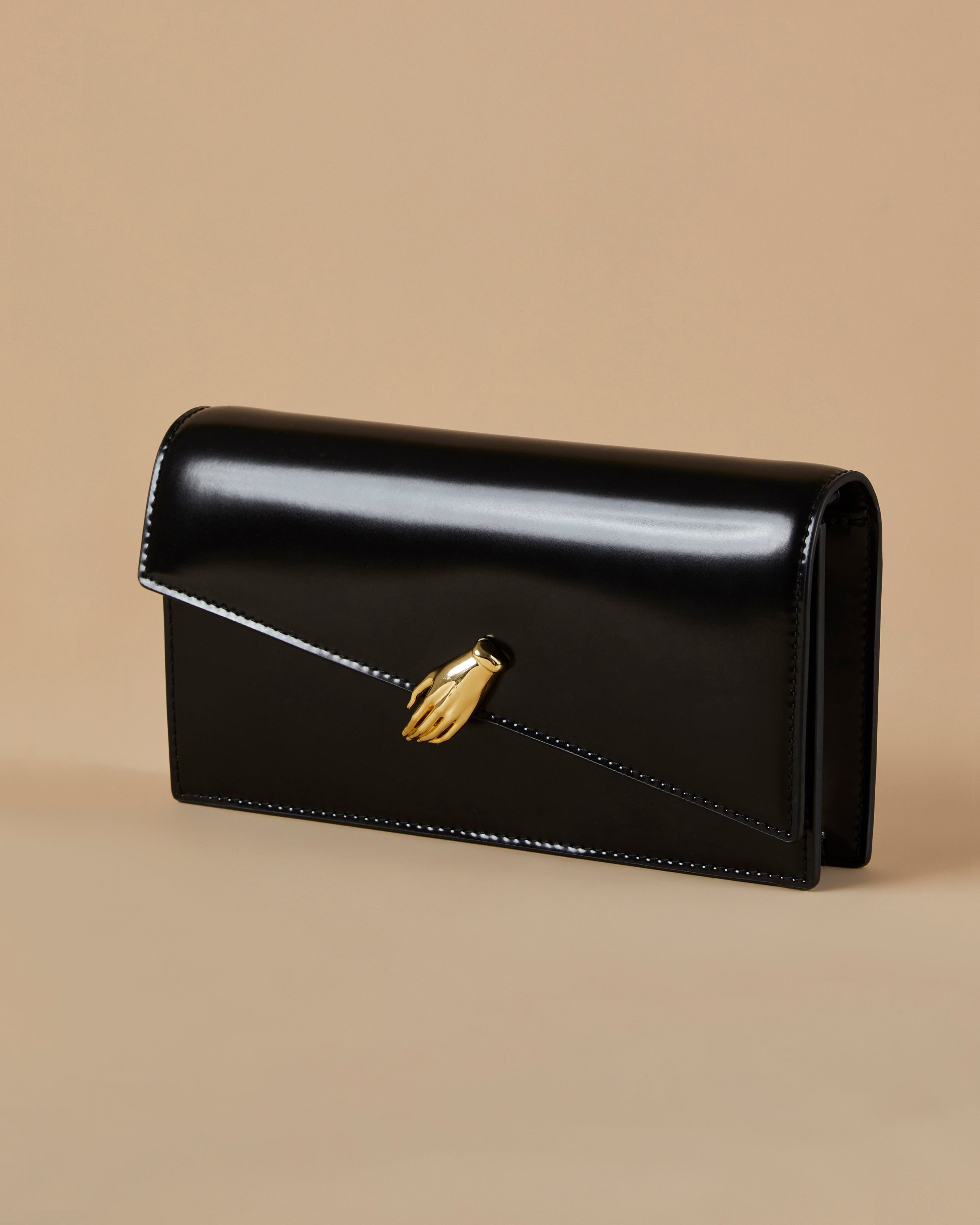 In My Dreams Black Crossbody Bag with Chain – ALEXIS BITTAR | Alexis Bittar