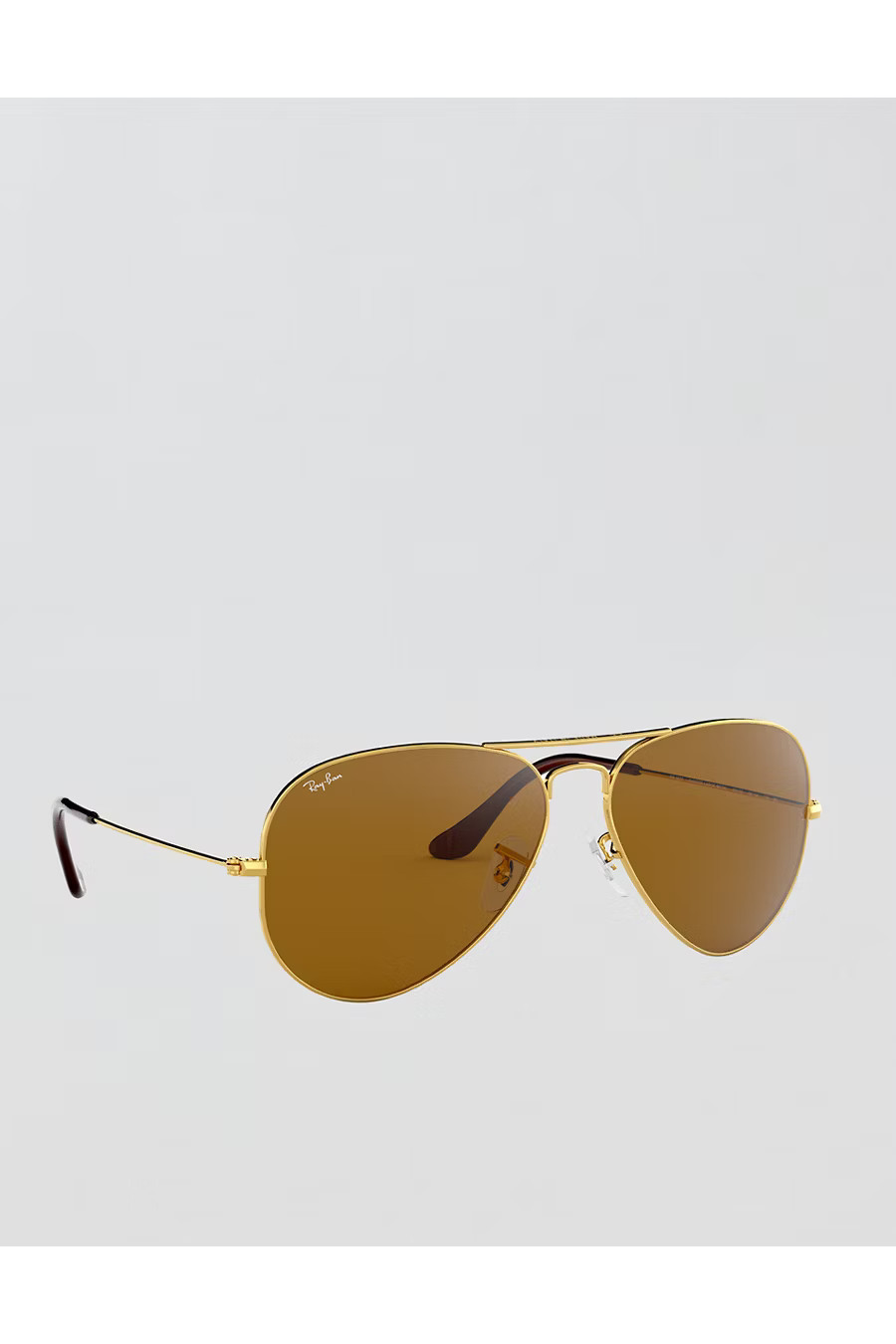 Ray-Ban Classic Aviator Sunglasses Men's Brown One Size | American Eagle Outfitters (US & CA)
