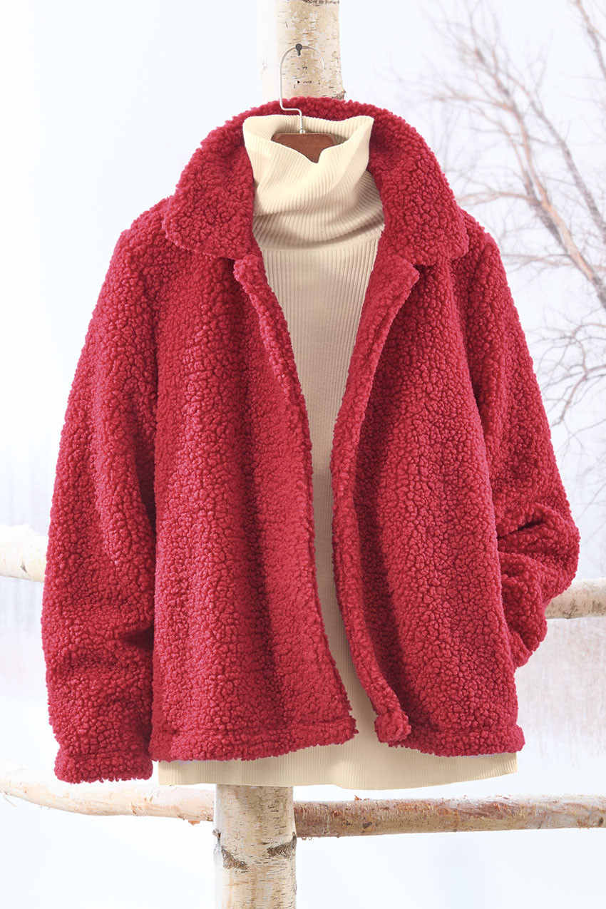 Boxy Sherpa Jacket | Coldwater Creek