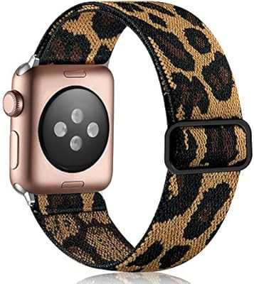 Vcegari Elastic Band Compatible with 40mm Apple Watch SE Series 6 5 4, Breathable Stretchy Loop W... | Amazon (US)