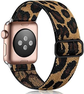 Vcegari Elastic Band Compatible with 40mm Apple Watch SE Series 6 5 4, Breathable Stretchy Loop W... | Amazon (US)
