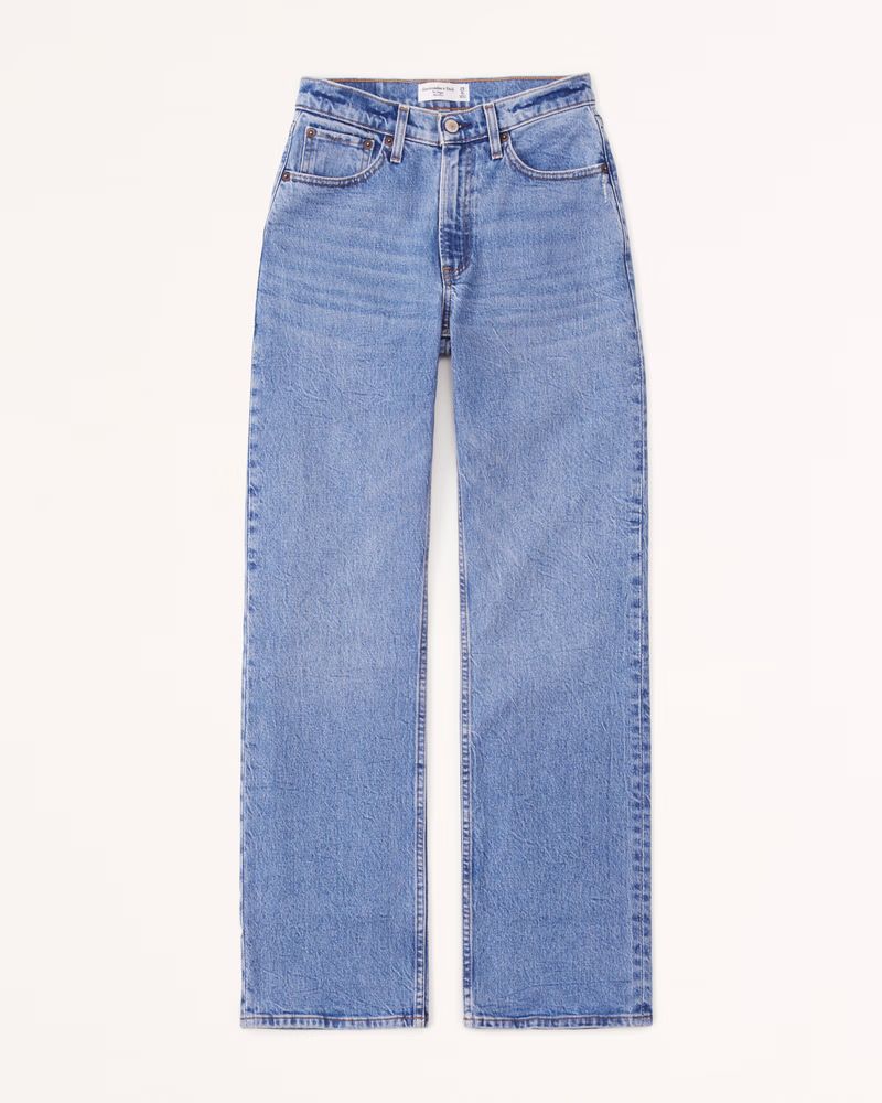 Mid Rise Baggy Jean | Abercrombie & Fitch (US)