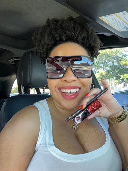 This lip combo always get me compliments. It’s only two products. I lined my lips with a Mac lip liner and topped it with Urban Decay liquid lipstick. The lipstick goes on smooth. It is very pigmented and long lasting. Exact shades linked for you. Ship it below. Questions? Please ask me in the comments. 

#LTKCyberWeek #LTKbeauty #LTKGiftGuide