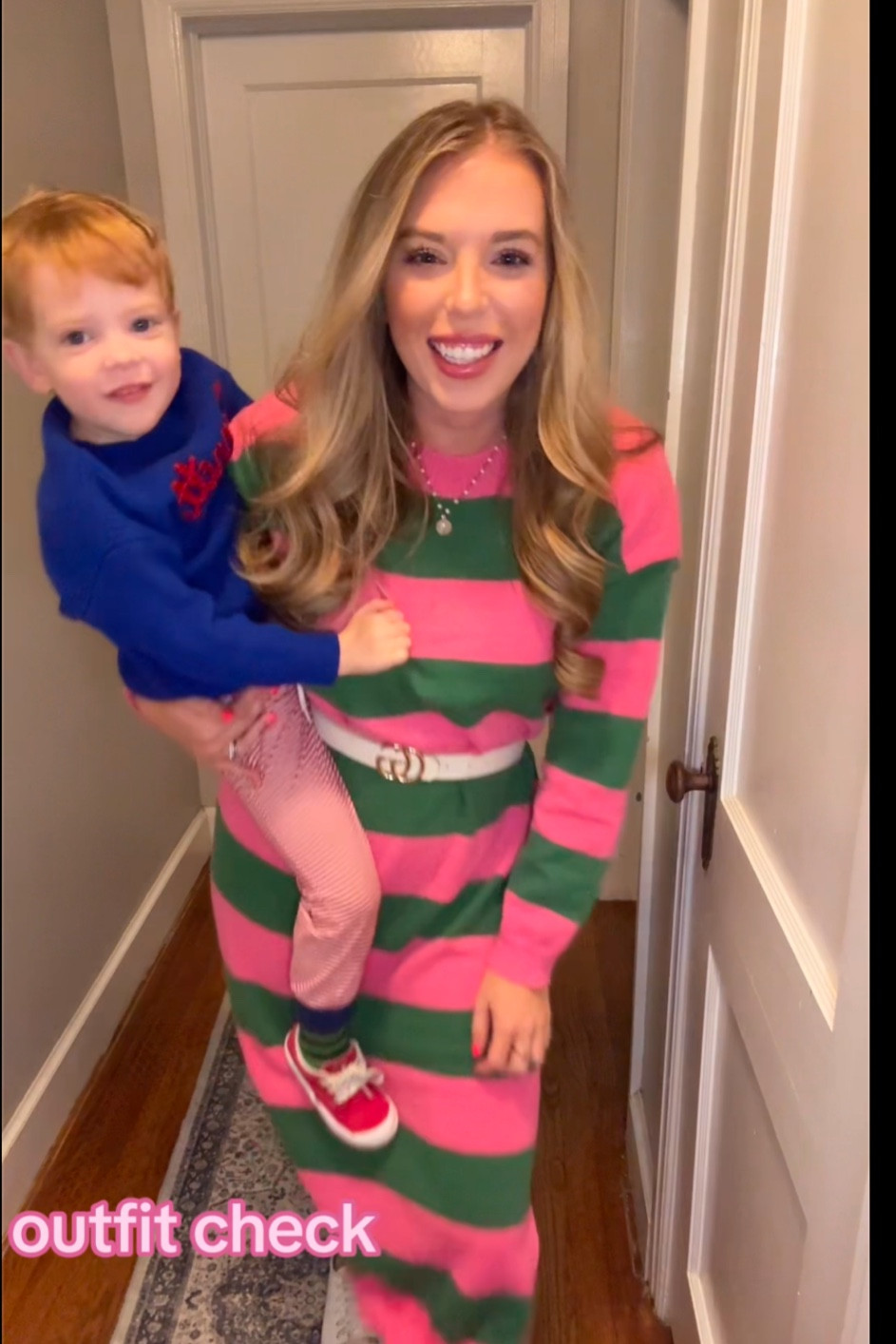 outfit- with an upgraded belt- it’s otw to me from amazon!!! size M in dress 

#LTKStyleTip
