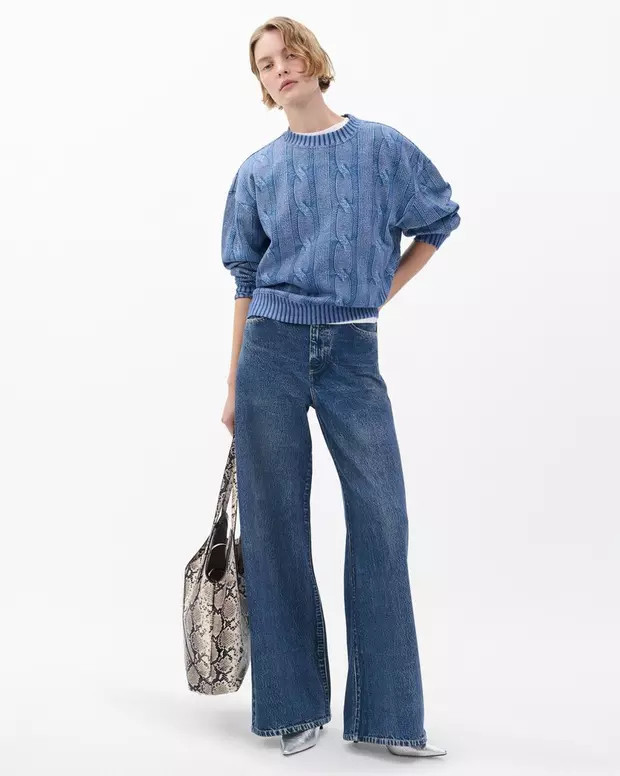 Miramar Cable-Effect Sweatshirt | rag & bone