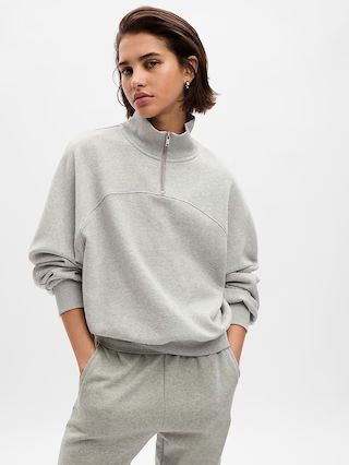 Vintage Soft Quarter-Zip Pullover | Gap (US)