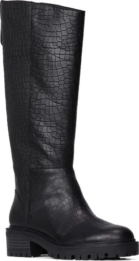 Bella Croc Embossed Boot (Women) | Nordstrom Rack